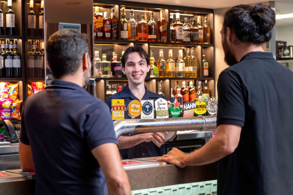 Watch live sports at Brothers Cairns